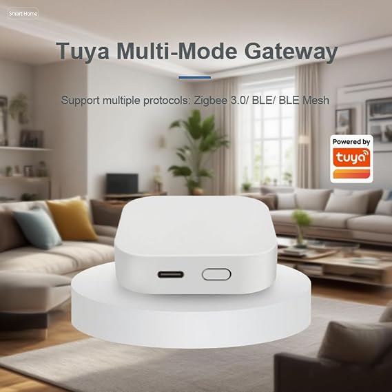 بوابة Tuya الذكية متعددة الأوضاع، Zigbee 3.0، شبكة بلوتوث، مركز لاسلكي ذكي لأتمتة المنزل، شبكة WiFi 2.4 جيجا هرتز فقط، التحكم في التطبيقات، متوافق مع Alexa، مساعد Google
