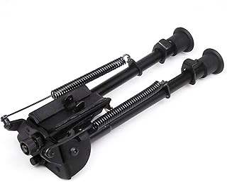 Freelight 9"-13" Foldable Swivel Model Rifle Bipod High Shockproof Shooting Gun Mount Solid Base Bench Rest Bi-pod - Freelight
