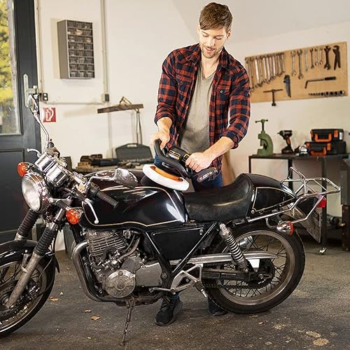 Miniatura 7 de WORX - Pulidora orbital inalámbrica 20V - Placa  10.000 in - Potente motor - Diseño compacto y ergonómico - Con 2 tazas de alta calidad -