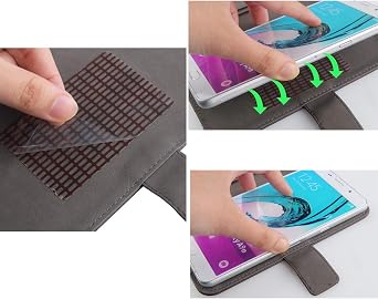 Premium Genuine Real Flip Folder Folio Leather Case For XGODY 13 Pro 6.6