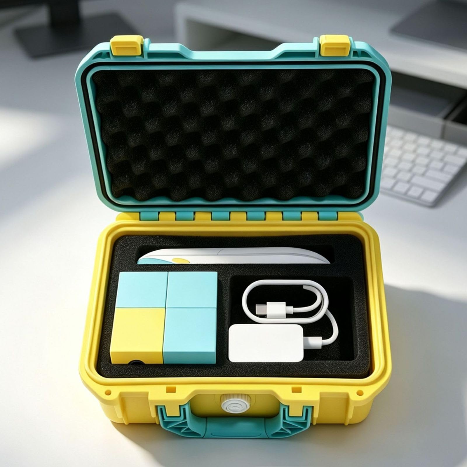 Generico Custodia rigida portatile console di gioco per Nex Playground - Custodia da viaggio antiurto - Custodia rigida per console - Accessori per il trasporto e la conservazione