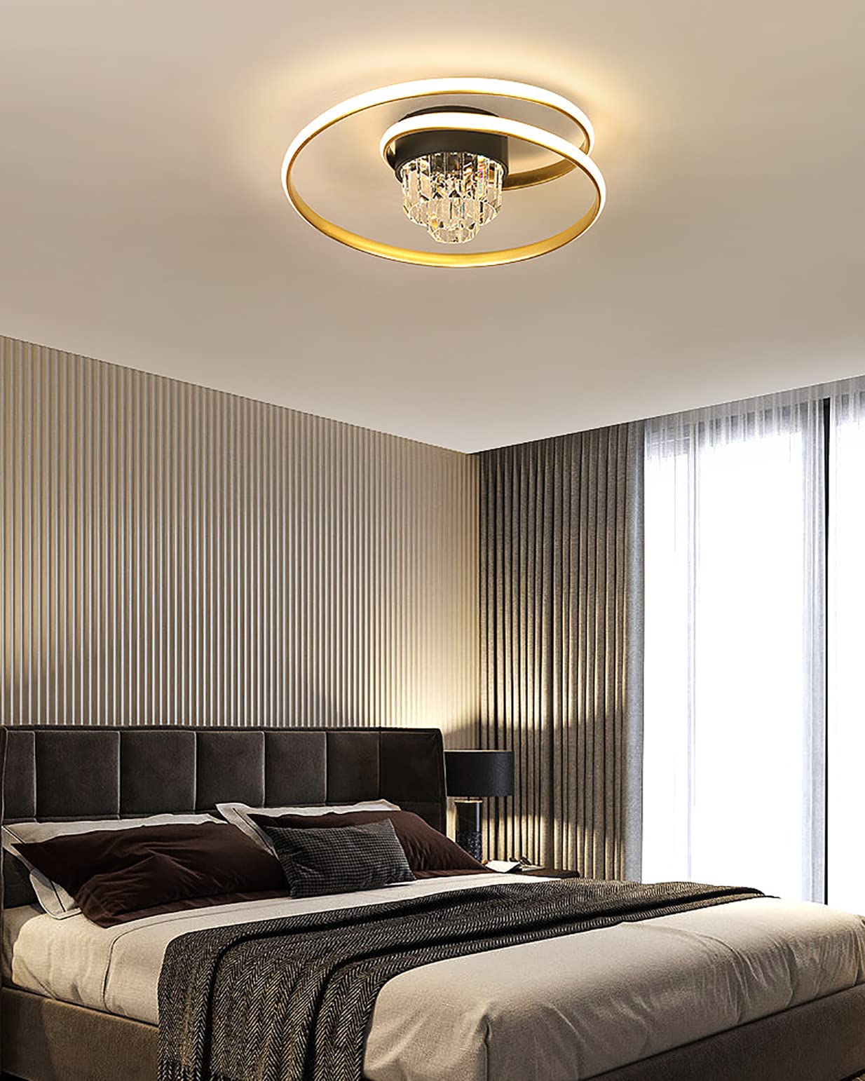 Ventilateur de plafond avec lumière pour rafraîchir agréablement votre chambre