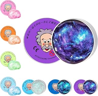 ハンドガムスライム【正規品】1個入 透明 おじさん シンキングパティ slime 液体ガラススラッジ クリスタルストレス解消パテ スクイーズ玩具 付属品は含まれません (パープルカメレオン)