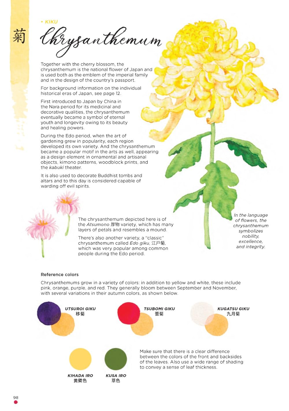 Japanese Watercolor: Floral & Botanical Techniques: 18 Step-by-Step Lessons with How-to Videos