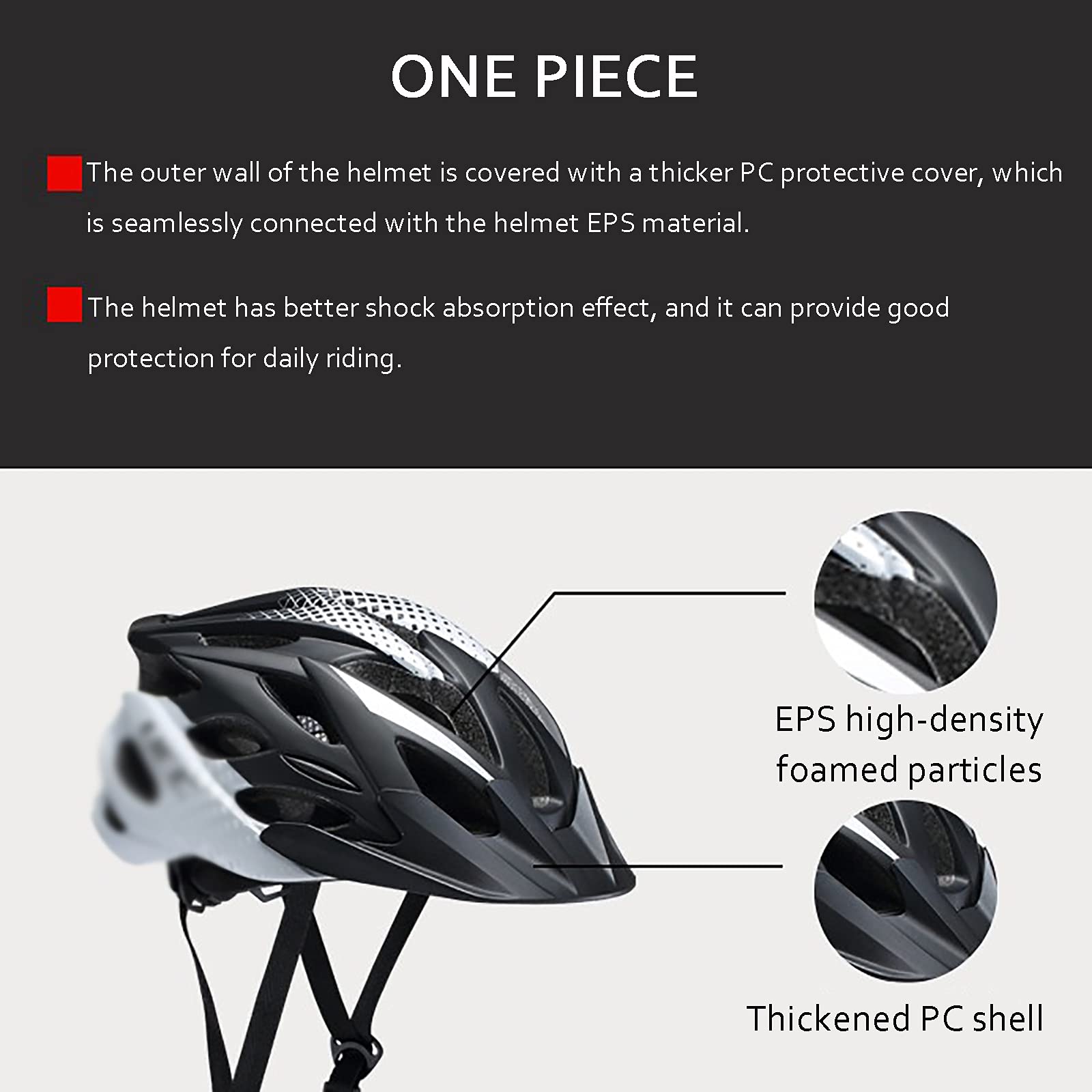 G&F Kask rowerowy, oddychający, 25 otworów wentylacyjnych, regulowany, lekki, kask MTB dla mężczyzn i kobiet
