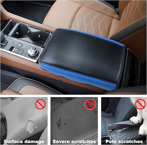 Vista 63 de YEE PIN Civic - Funda para reposabrazos Civic de 10ª generación, tapas para reposabrazos Civic Thenice para 10ª generación Civic 2018-2021, cubierta