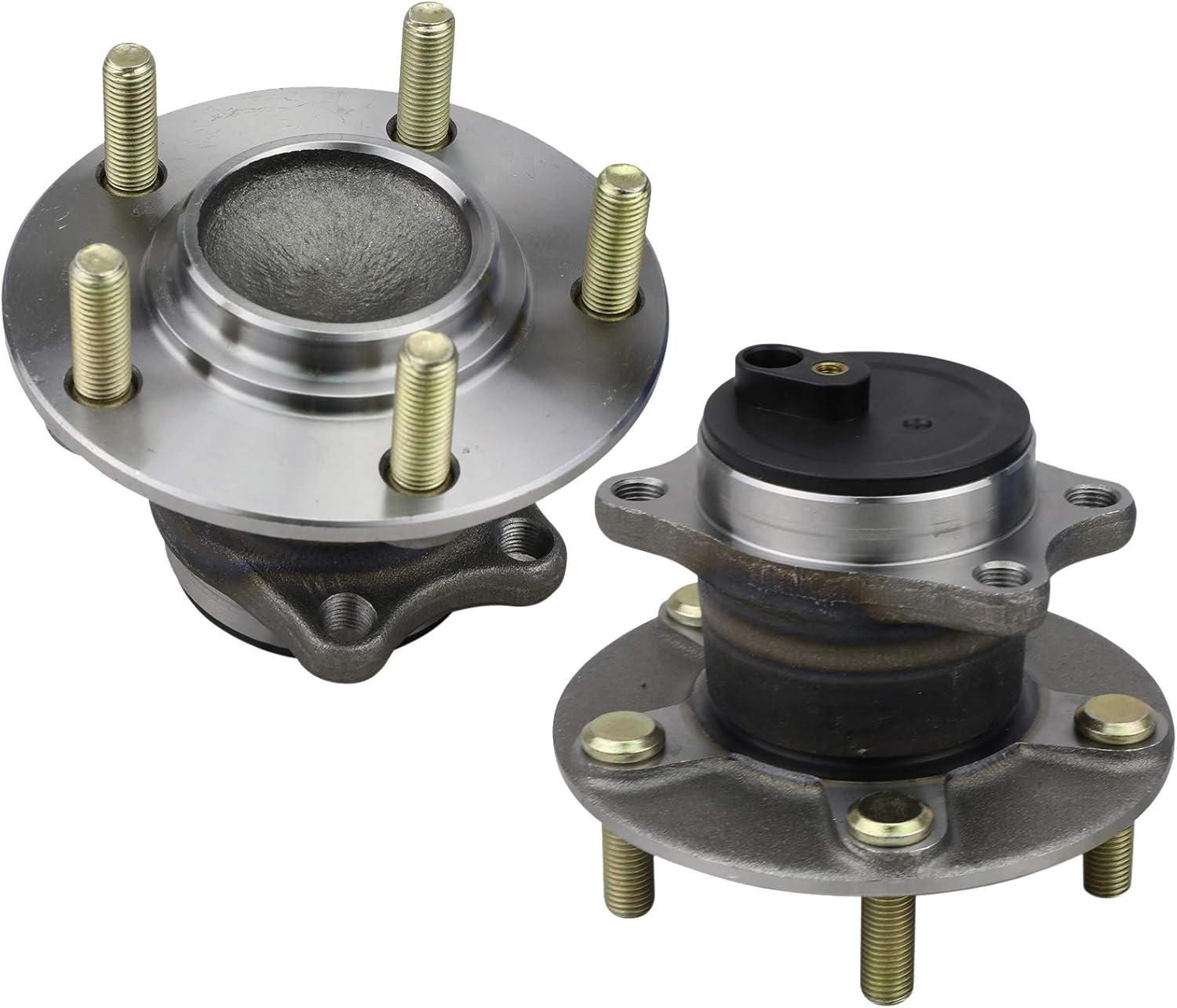 Rear Wheel Bearing and Hub Assembly Pair NT512394 for 2008-2016 Mitsubishi Lancer 2WD Models
