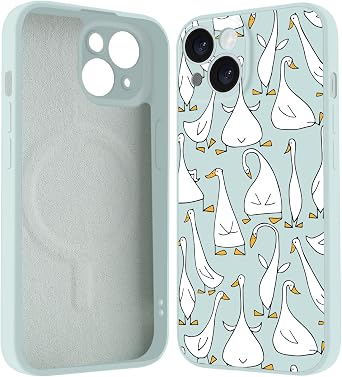for iPhone 17 Case | Cute Kawaii Duck Magnetic Phone Case