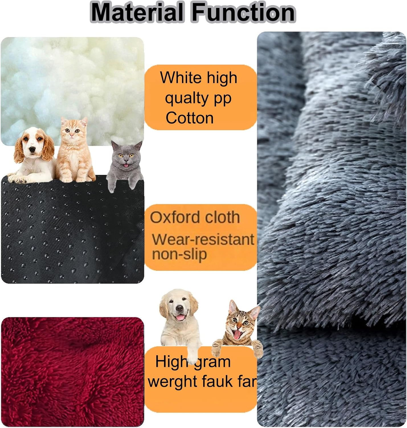 Dog Crate Mat, Dog Bed for Large Dogs, Comfy Fluffy Kennel Pad Anti-Slip for Dog beds & Furniture, Quilted Dog Bed for Pets for Medium/Small Dogs Cats (Color : Green, Size : 25x18)