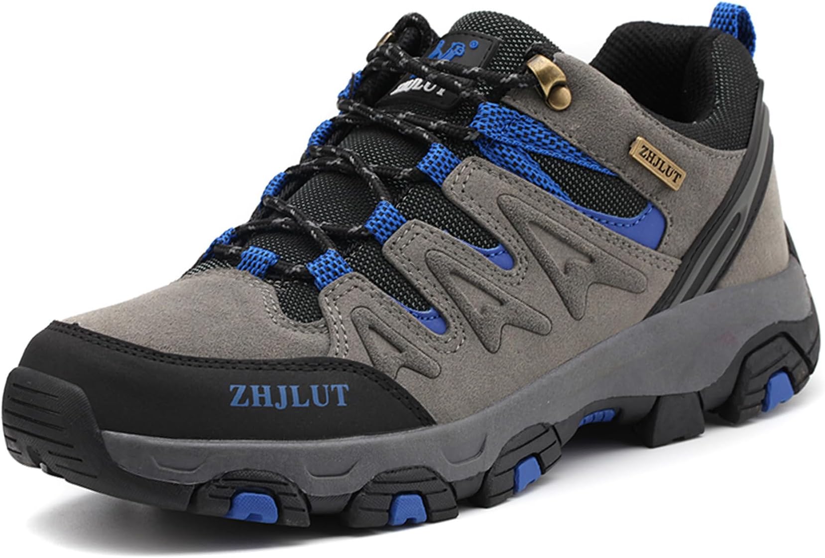 Men's Trekking Hiking Shoes Waterproof Walking Shoes Trainers Outdoor Lightweight Camping Climbing Shoes Sneaker