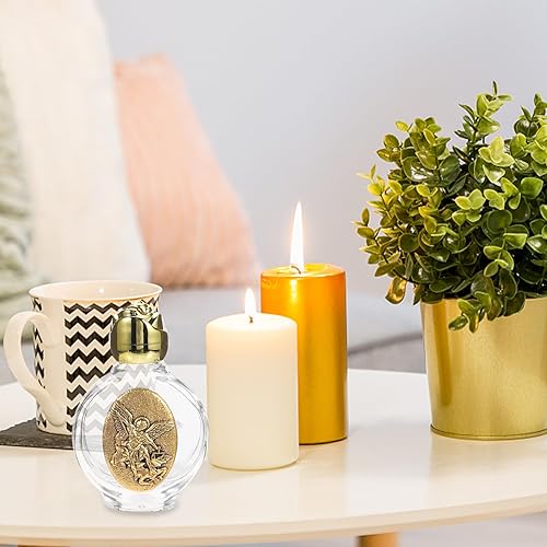 Miniatura 9 de Toddmomy Botella de agua bendita en relieve para niñas, accesorios para la casa de la decoración de la boda, contenedores de agua, botellas vacías,