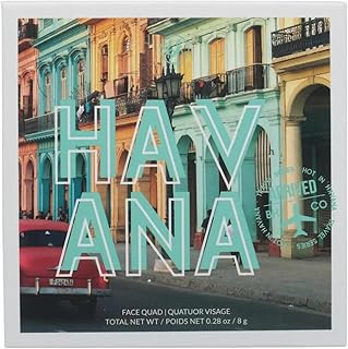 Revolution BH Havana Face Quad Paleta de somb...