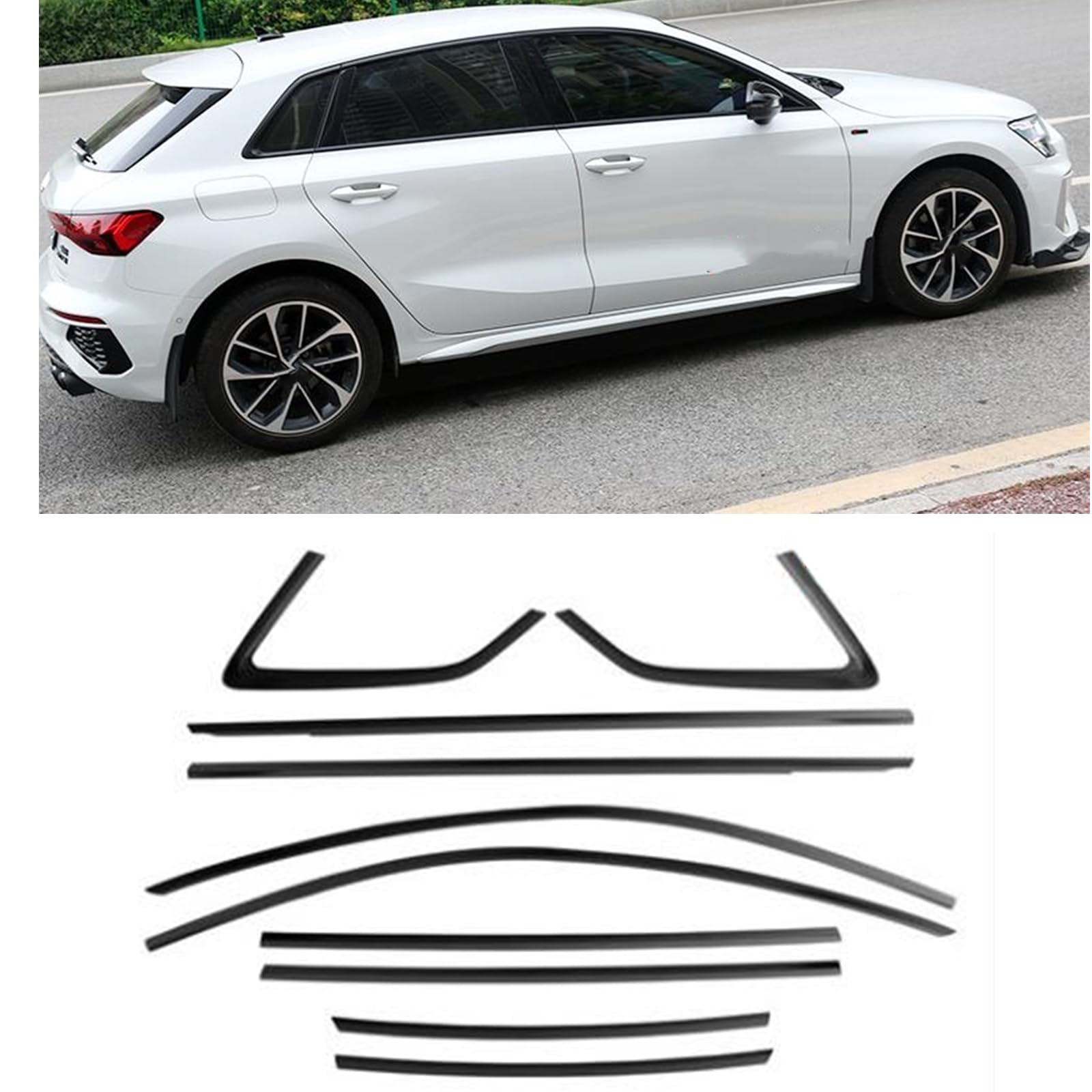 samochodów tapicerka okienna do A3 S3 Hatchback 2021-2025