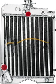 3 Row Aluminum Radiator 180291M1 For Massey Ferguson | TO30 TE20 TEA20 TO20 TO35 35 202 Tractors Radiators#186732M91, 894319M2
