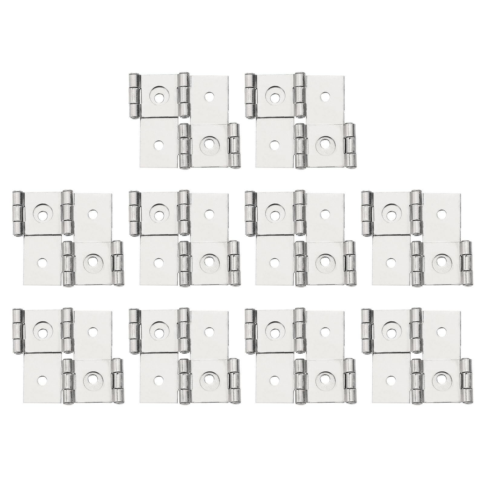 Charnière à double action 5,4 cm pour restaurer un meuble de cuisine rétro lot de 10