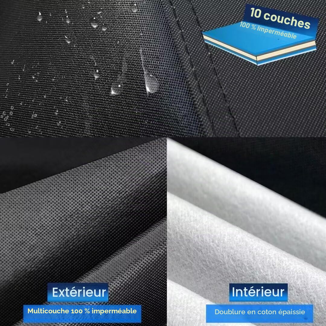 Bache Voiture Exterieur SUV pour Range Rover Sport（2013-2026） Housse Voiture à 10 Couche,Bache Voiture 100% Imperméable,Bâche Protection Voiture écran Solaire,Protection UV,Anti Rayures