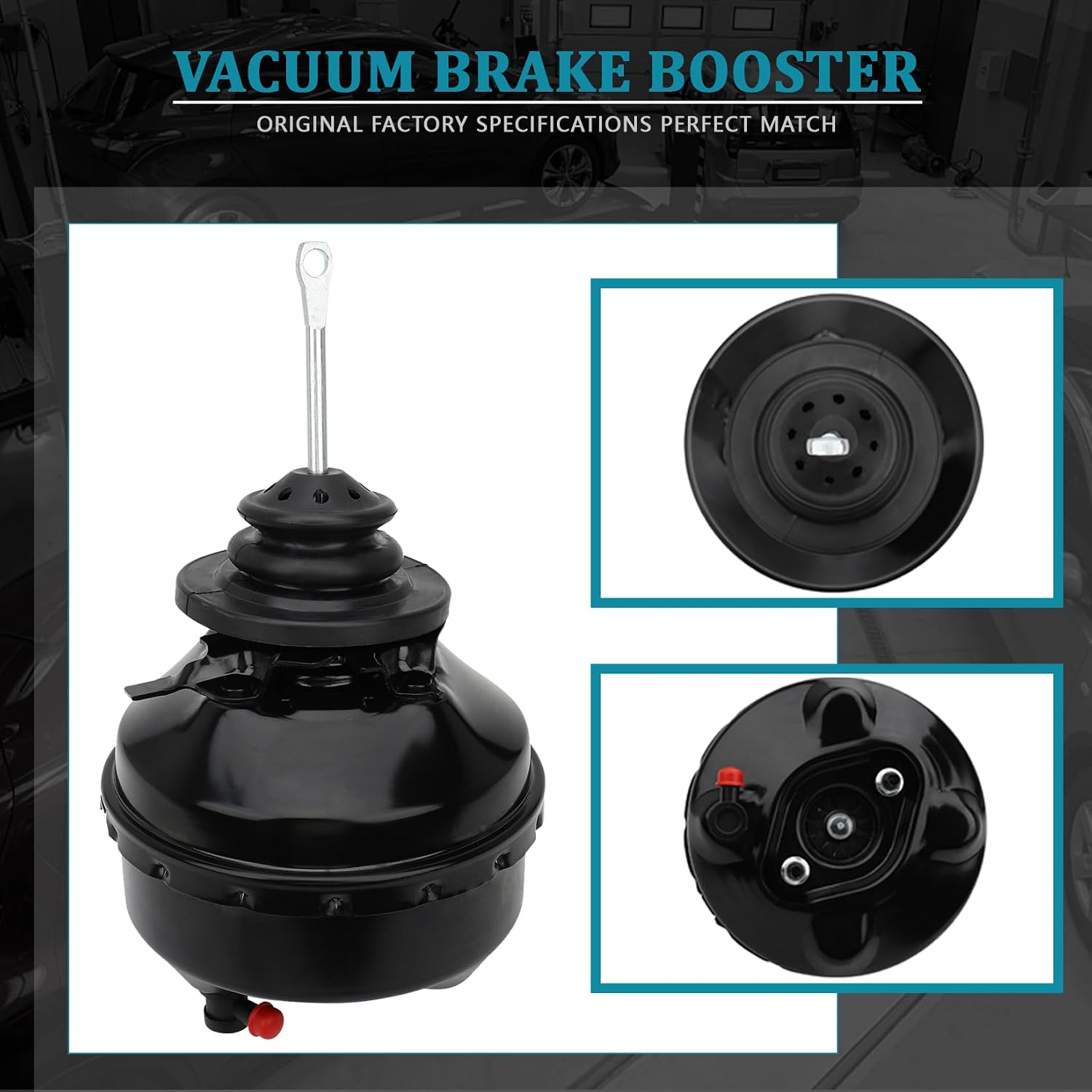 IRONTEK 54-71293 Vacuum Power Brake Booster Compatible for 2000-2005 Chevrolet Impala 2000-2005 Chevrolet Monte Carlo 1998-1999 Oldsmobile Intrigue #5471293, 18029870