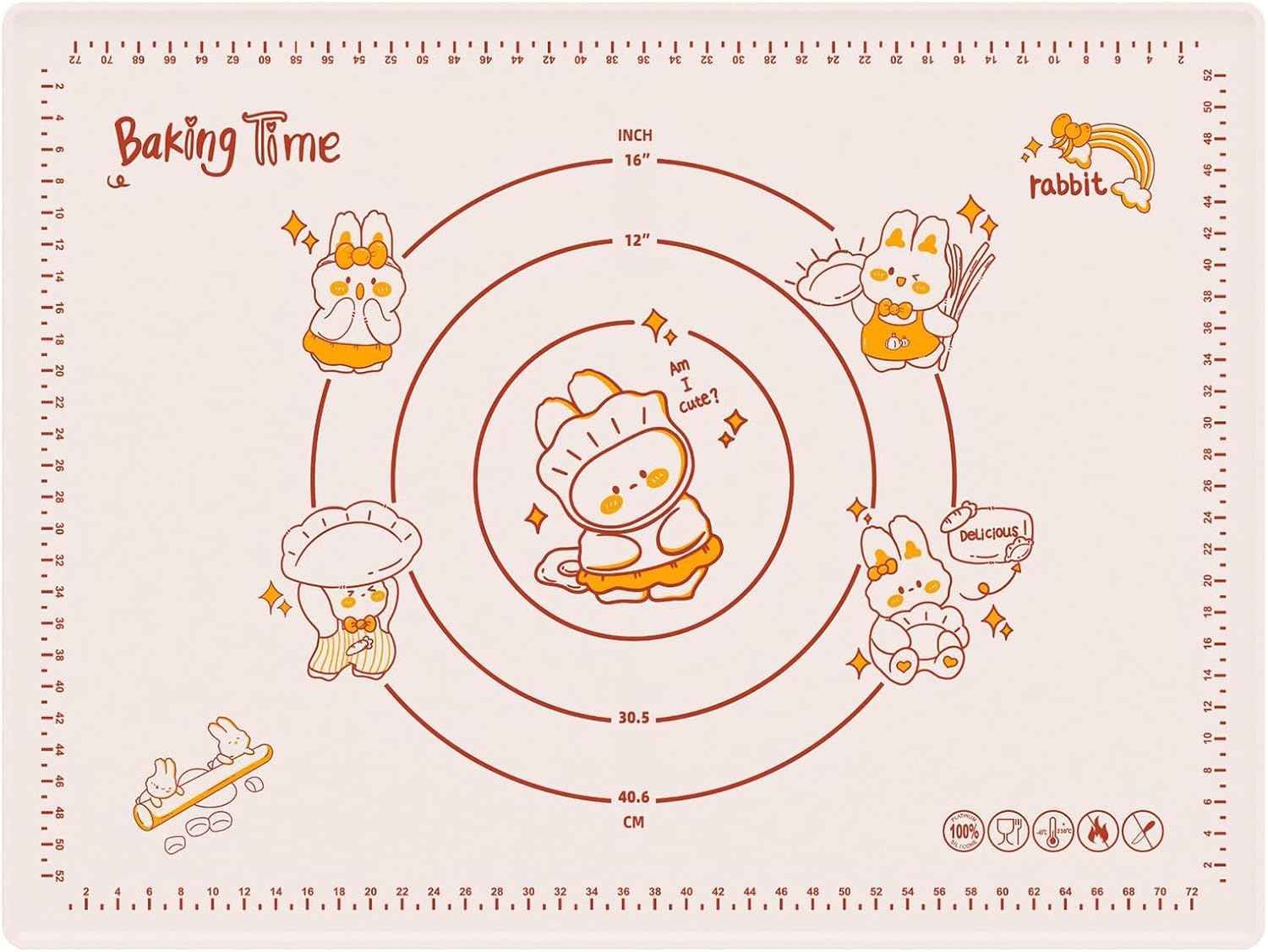 Dorruger Silicone Baking Mat, 20