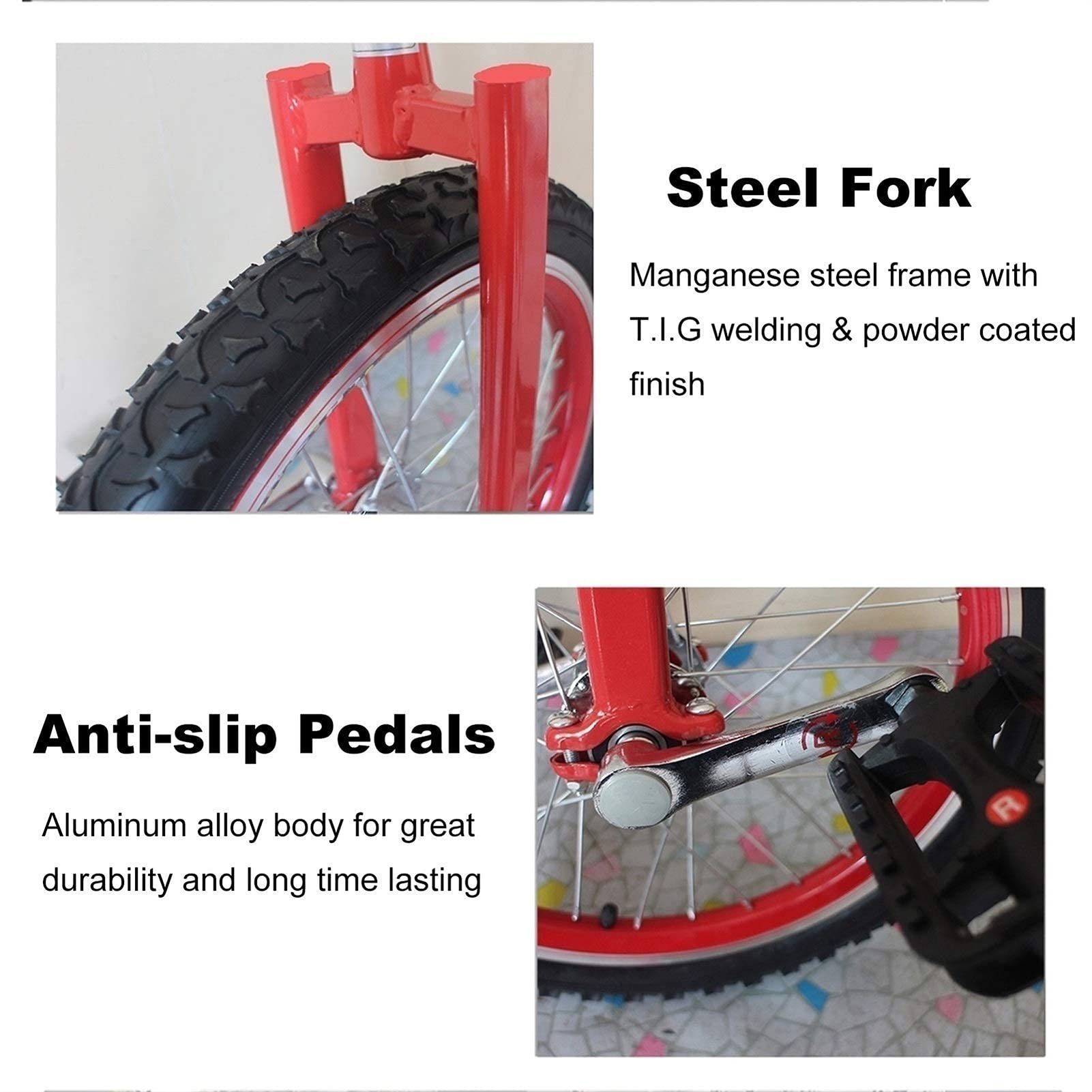 Grand monocycle Adulte 20"/24" pour Hommes/Femmes/Grands Enfants, Petit monocycle à Roues 14"/16"/18" pour Enfants garçons Filles, Parfait débutant monocycle résistant