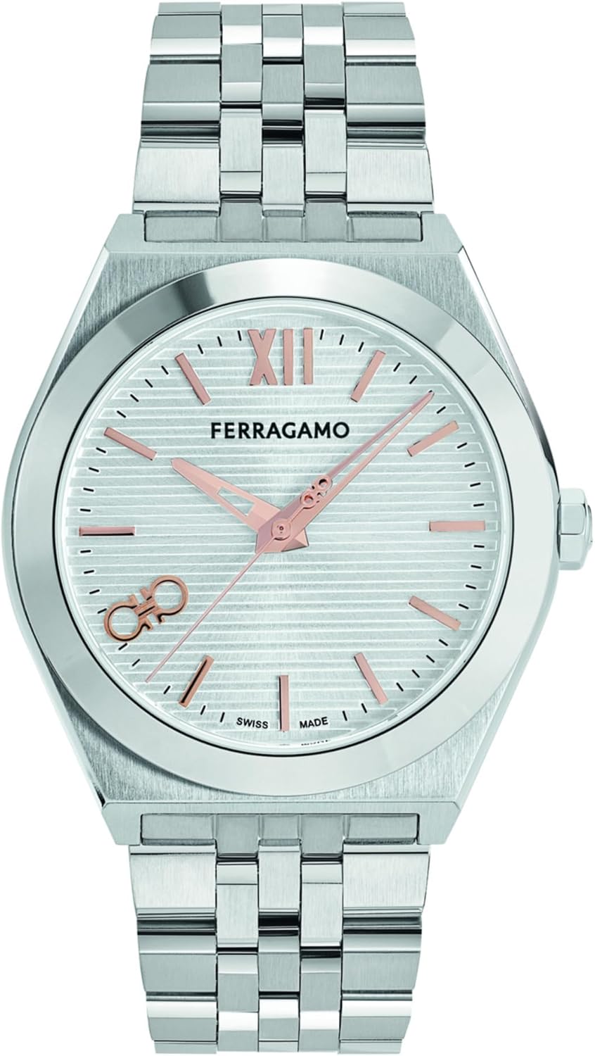 Salvatore Ferragamo Vega Collection Luxury Mens Watch Timepiece