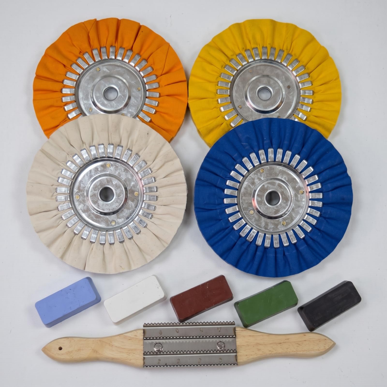 MERIGLARE Disque En Tissu Texturé Polyvalent Disque Polisge til pr Bricoleurs , Style C
