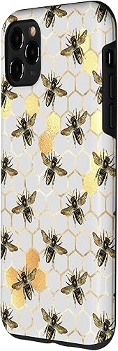 Vista 32 de iPhone XR Bumble Bee - Honeycomb Apicultor amarillo