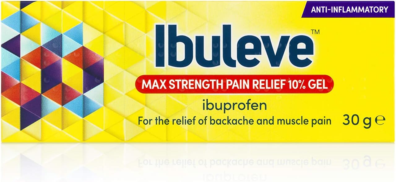 – Max Strength Pain Relief 10% Gel, 30g