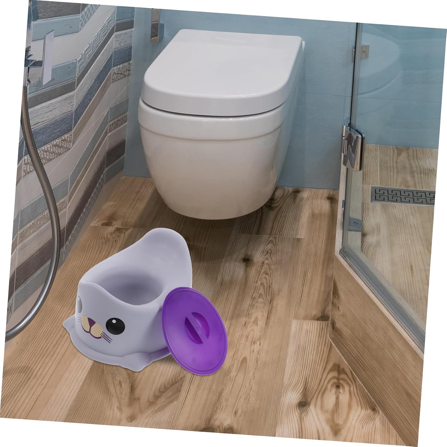 Kisangel Potty Training Toilet for Boys and Girls Non-slip Seat Portable Boy Girl Potty Travel Seat Removable Lid Friendly