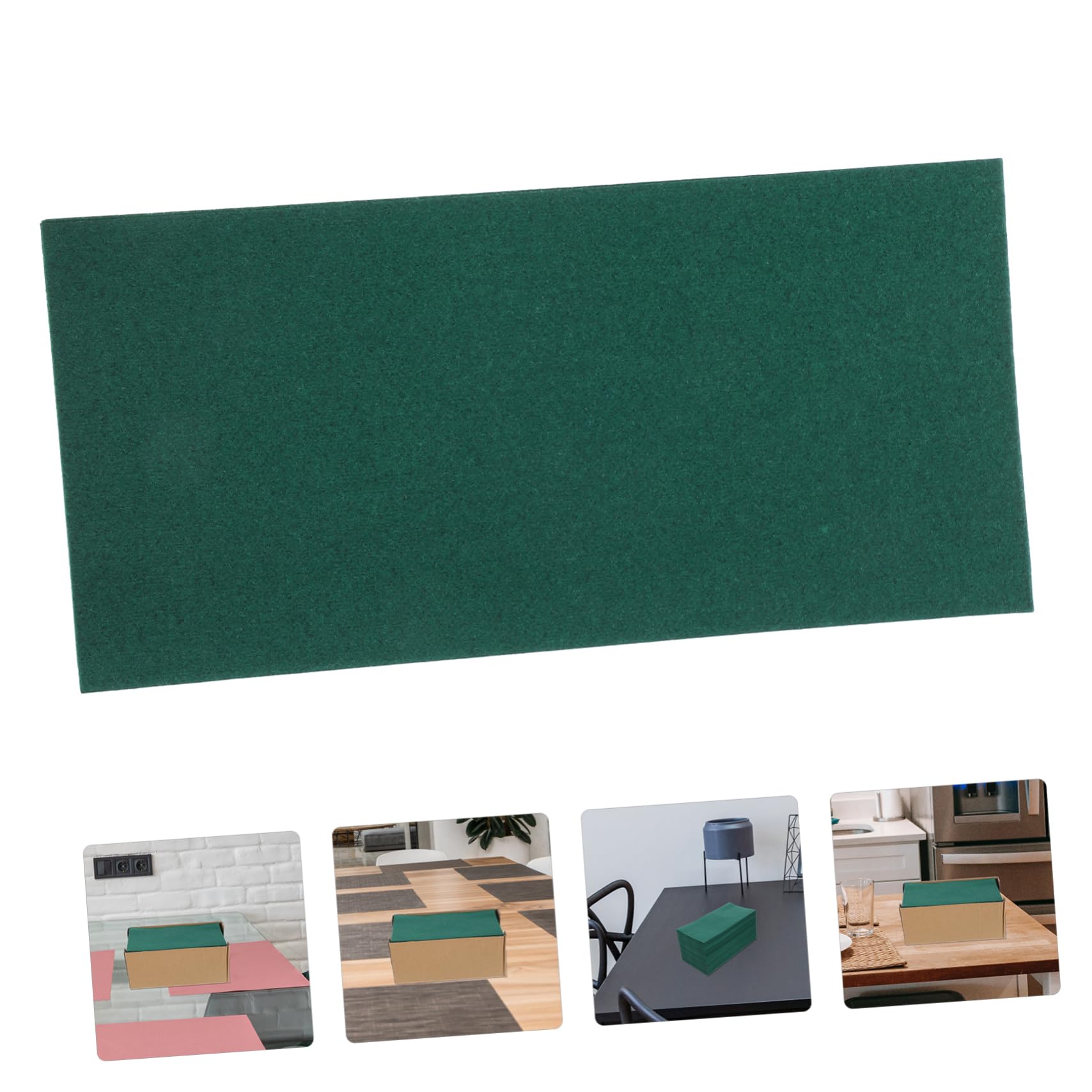 Cabilock 2 Series Servilletas Desechables Verde Para Eventos Toallas Para Invitados Prácticas Y Elegantes Para Bodas Recepciones Y Fiestas 50 Piezas*2