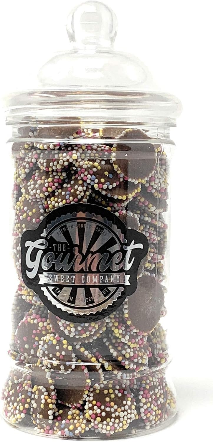 Traditional Strawberry Bon Bon Victorian Gift Jar By The Gourmet Sweet