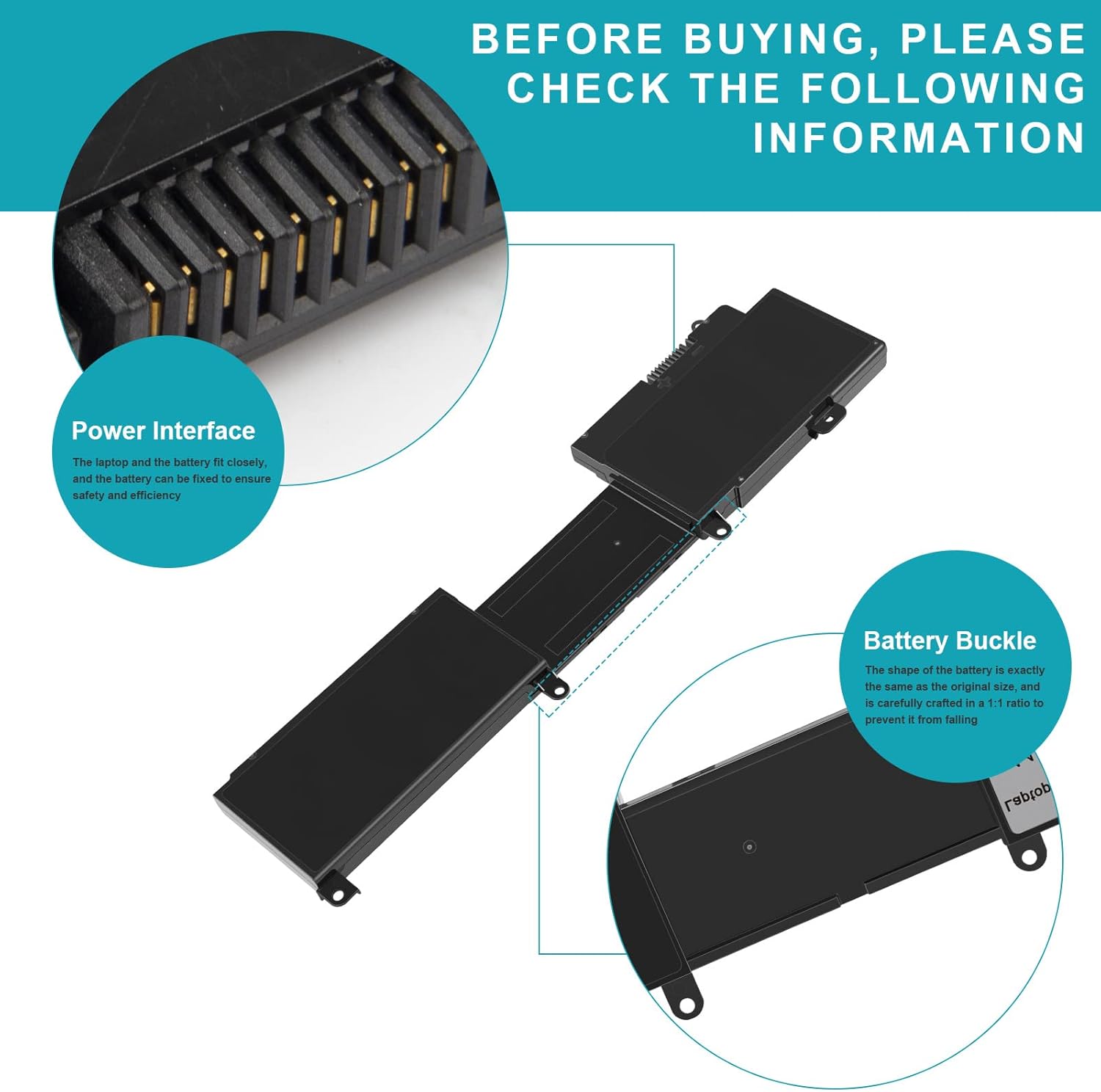 Futurebatt 2NJNF Laptop Battery for Dell Inspiron 14z-5423 15z-5523 Ultrabook Series.Battery 8JVDG TPMCF T41M0