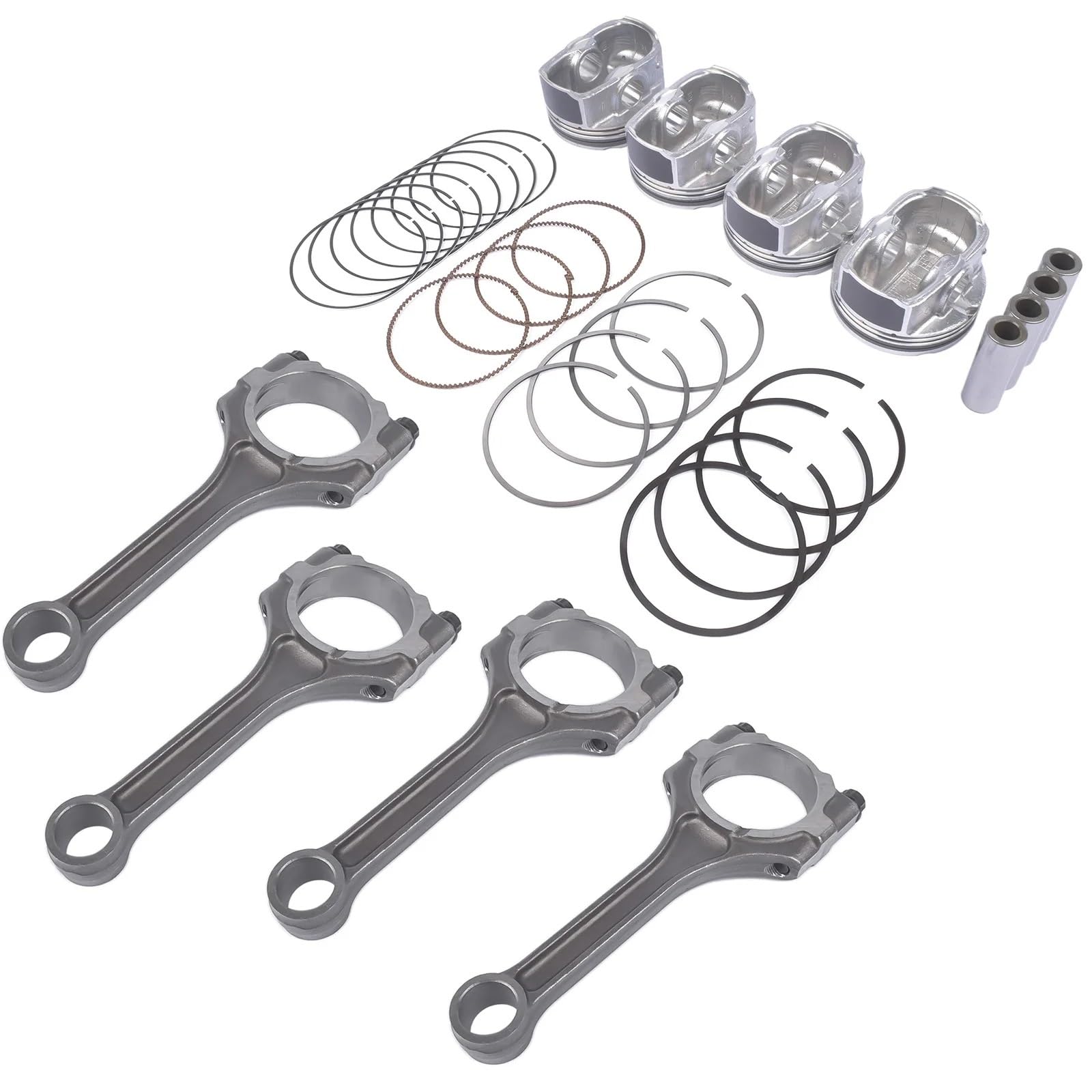 Segment De Piston Kit bielle et piston AP02 pour Hyundai Accent Veloster pour Kia Rio EX LX SX Soul Remplacer