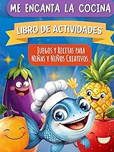 Libro de Actividades en COLOR con Sopas de Letras, Adivinanzas, Pasatiempos y Recetas para niñas y niños creativos: Me encanta la Cocina en Familia