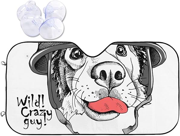 Amazon かっこいいオーストラリアン シェパード自動車 軽自動車 乗用車 簡単取付 おしゃれ かわいい 人気 アニメ 車中泊 プライバシー保護 遮光 断熱 紫外線カット 車用サンシェード 日よけ 日焼け対策 Uvカット 日除け 遮熱 吸盤付き カーサンシェード 車 バイク