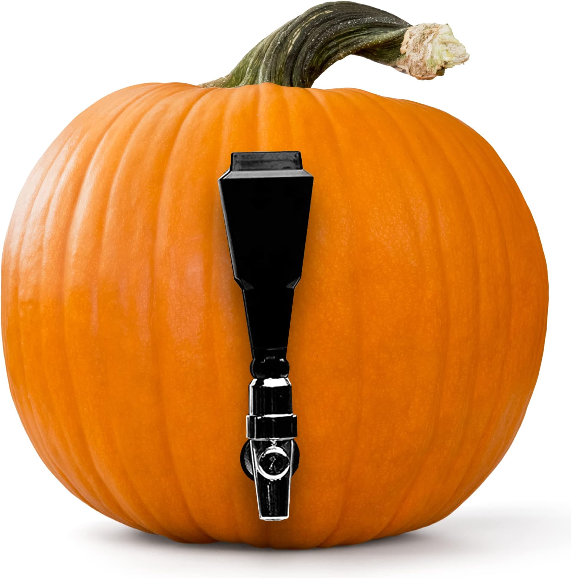 Fruit Keg Tapping & Spout Kit: Stainless Steel Drink Dispenser Set for Pumpkins & Other Fruits - Fun Home Bar Gadgets & Cocktail Party Supplies