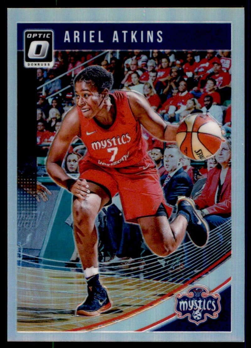 2019 Donruss WNBA Optic Holo #18 Ariel Atkins Wash Mystics Official Panini Basketball Card