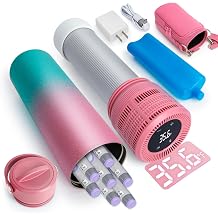 YOUSHARES Electric Insulin Cooler Travel Case, 1.7-40.0  C Custom & Display Temperature Medical Cooler with Biogel & USB Charger, TSA Approved Diabetic Refrigerator, Portable for 1-7 EpiPen