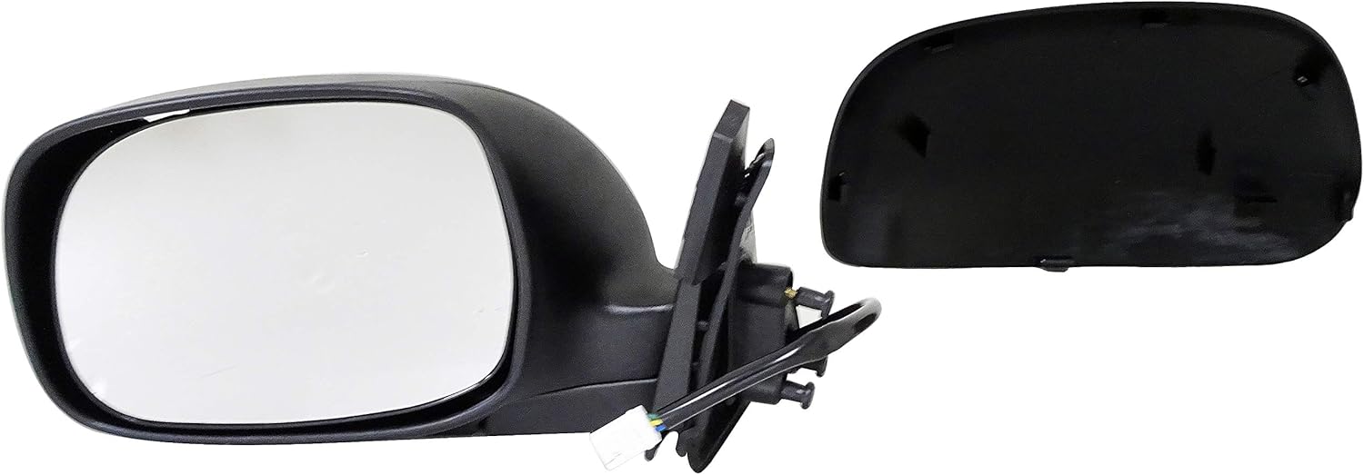 Dorman 955-1143 Driver Side Power Door Mirror - Folding Compatible with Select Toyota Models, Black