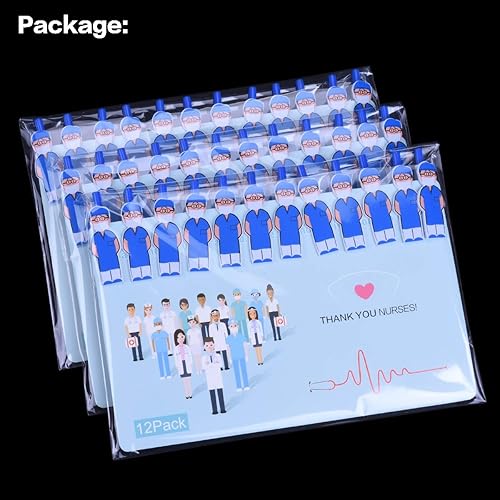 Miniatura 6 de Bolígrafos SIKAO, bolígrafo de enfermera, regalos de agradecimiento, para ayuda sanitaria, para mujer, enfermeras, estudiantes, farmacia