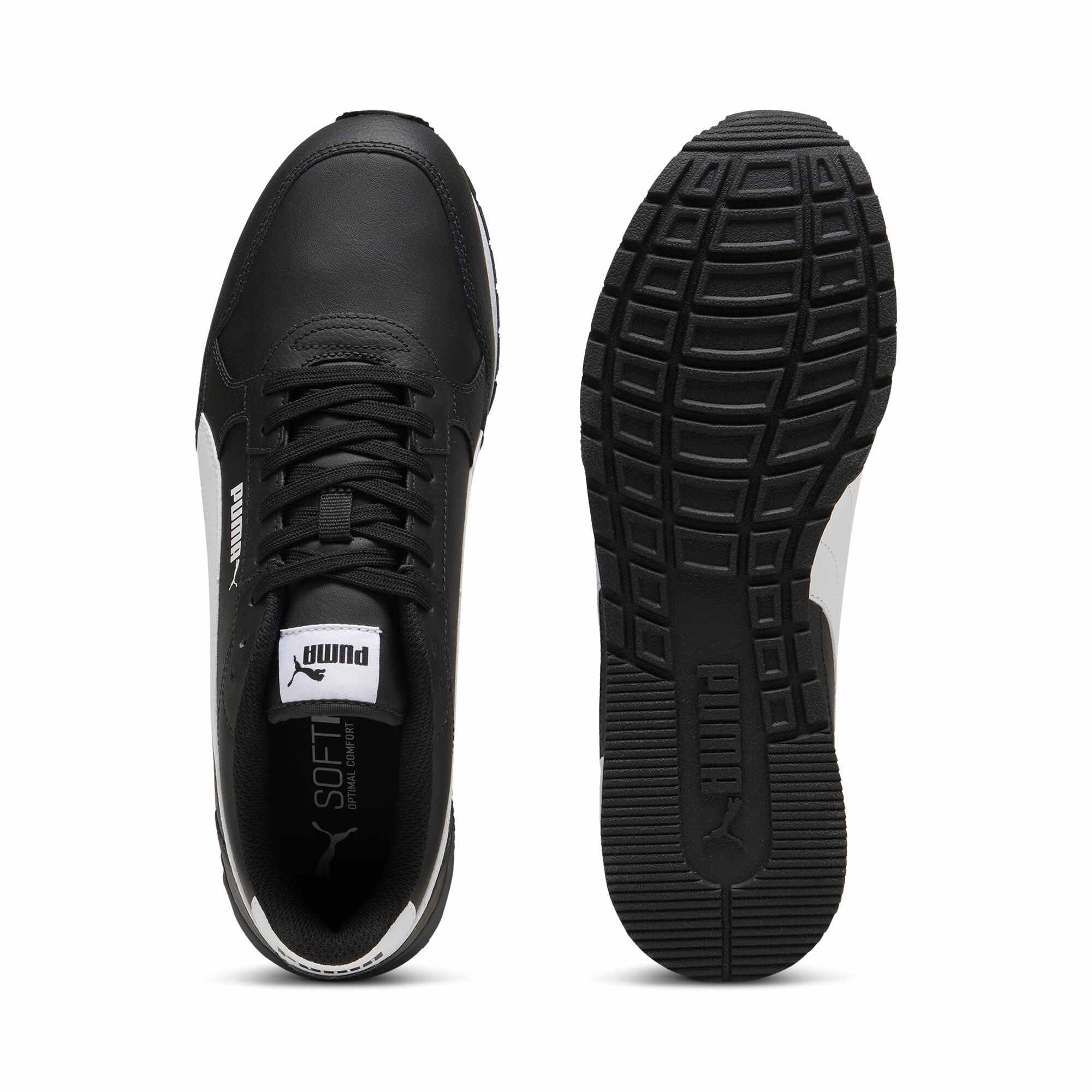 PUMA St Runner V4 L, Zapatillas Unisex Adulto, Puma Black-Puma White, 37.5 EU