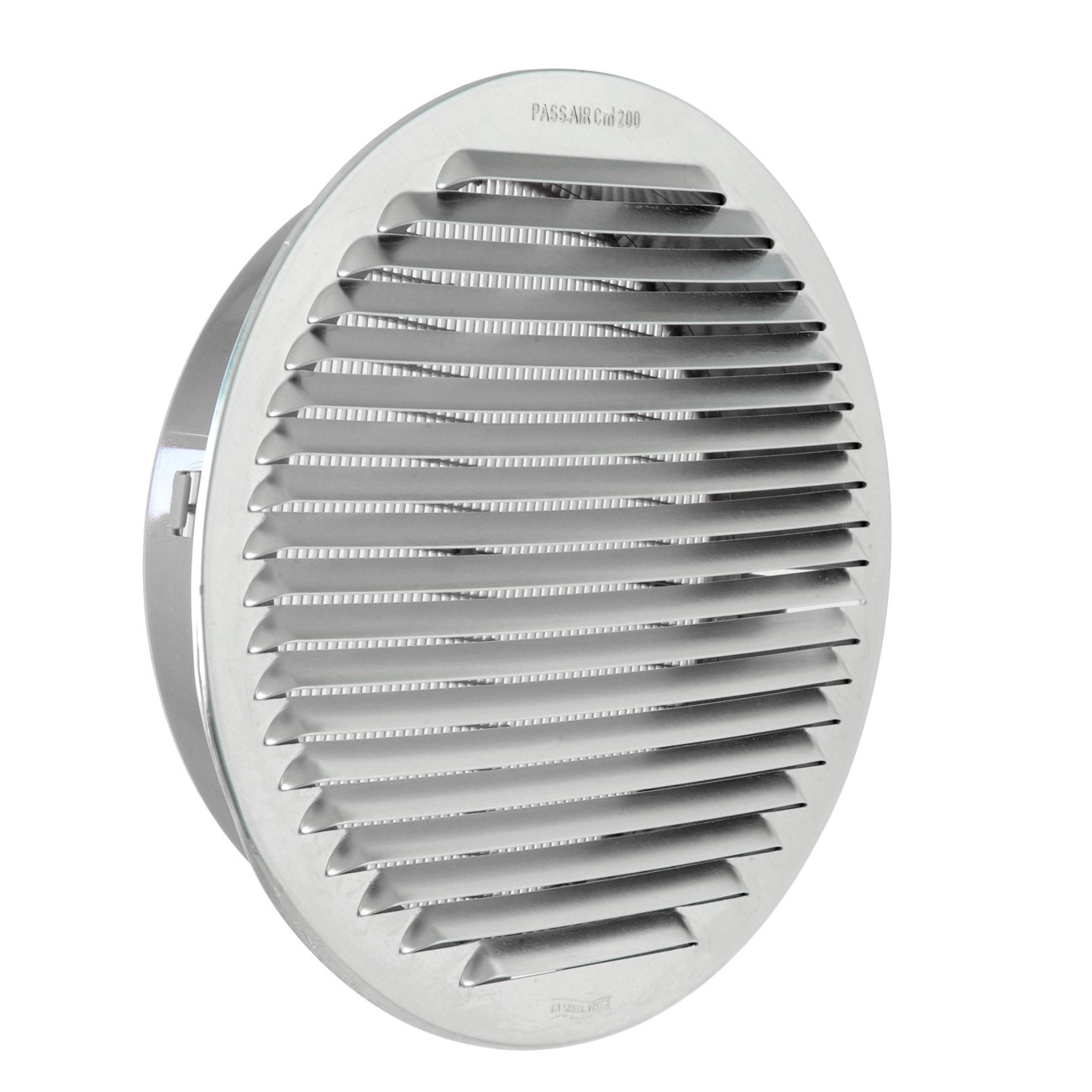 La Ventilazione Aluminium The Gtap200r-Y Ventilation Grill Round Recessed, 230 Mm