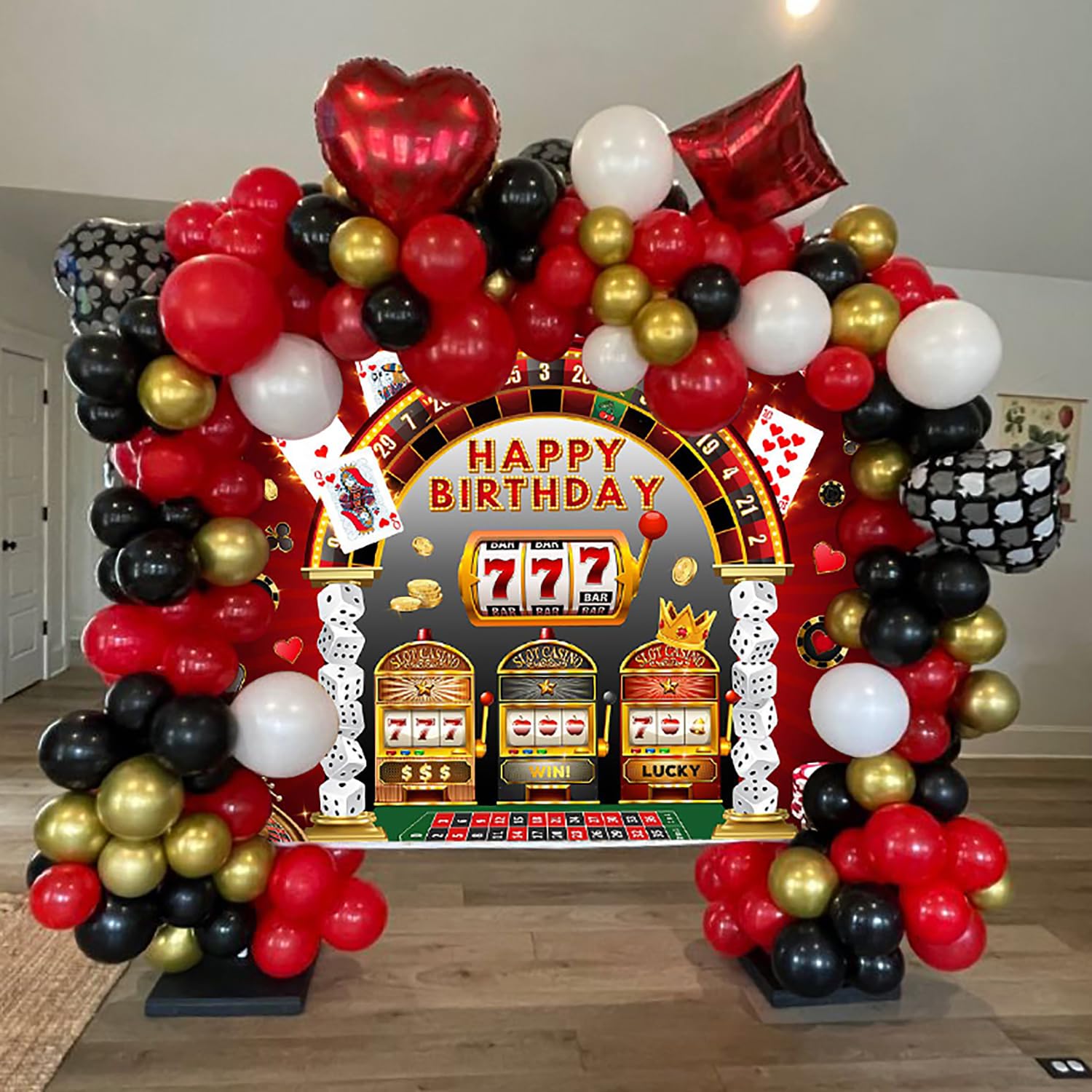 Fiesta Tematica Zhanmai Cajas De Regalo De Casino De 6 X 6 X 6 Pulgadas,  Cajas De Póquer De Papel, Recuerdos De Fiesta De Casino, Suministros  Temáticos, Decoración De Noche, Caja De, image size:1500x1500