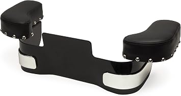 Universal 15" Motorcycle Armrest with Studs