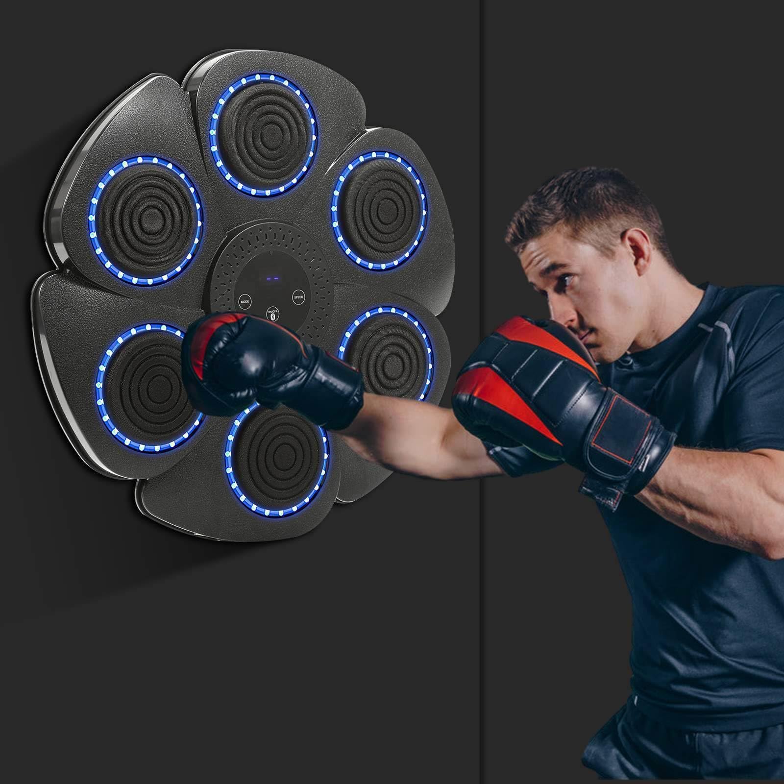 Musikboxmaschine, Boxmaschine mit intelligenter Bluetooth-Verbindung, 9 Geschwindigkeitsstufen, Musikbox-Maschine, Auto-Zähler, Wandboxen, Boxspiel für Kinder und Erwachsene, Familienstudio