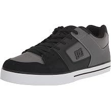 DC Mens Pure Casual Low Top Lace Up Skate Shoe Sneaker