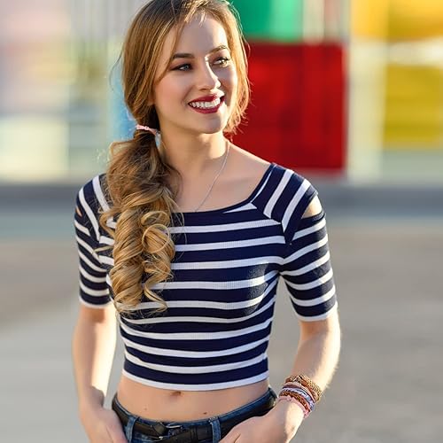 Miniatura 5 de DragonflyDreams Pulseras para el cabello, 40 pulseras bohemias para mujer, lazos elásticos para el cabello, elegantes pulseras elásticas para el