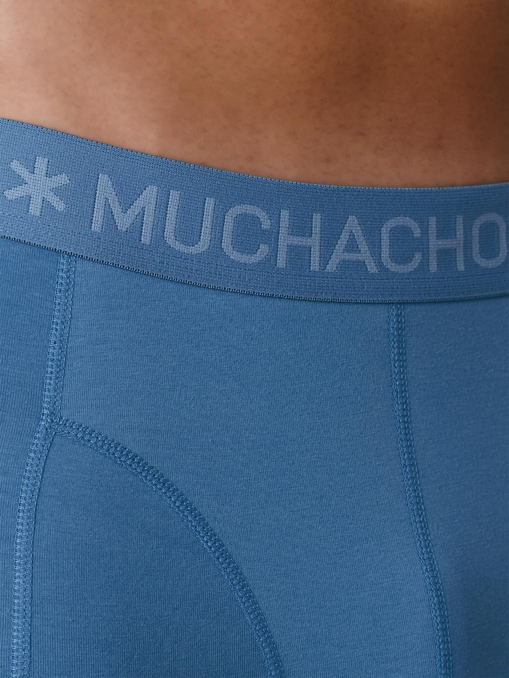 Muchachomalo Herren Boxershorts, Einfarbige Baumwoll Herrenunterwäsche, Multipack 6er Pack, Boxershorts Solid mit klassischer Passform, mit elastischem Bund