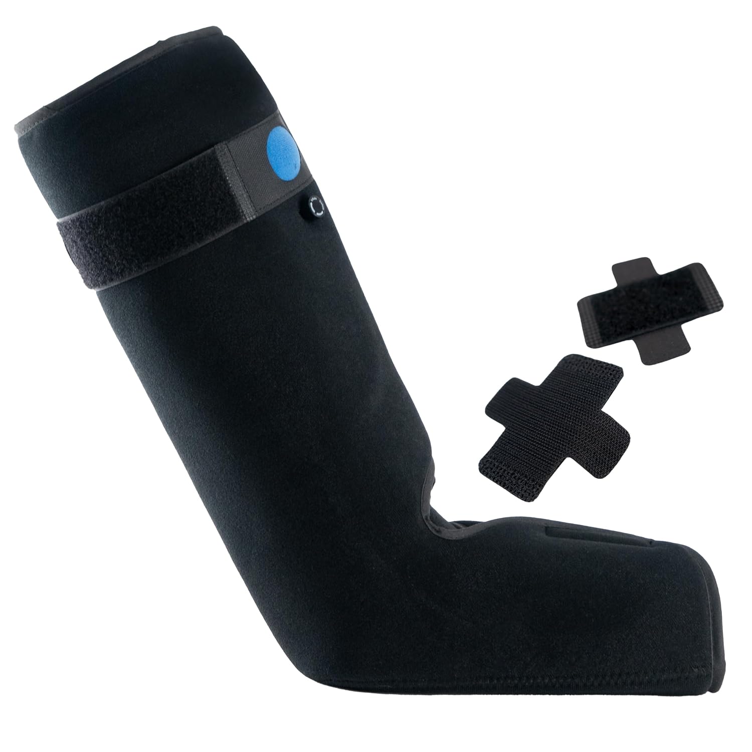 Brace Direct Tall Walking Boot Replacement Liner with Air Pump Bladder | Machine Washable Pneumatic Compression Upgrade, Fits Open Shell Cam Walker and Fracture Boots, Breathable for Men & Women (S)