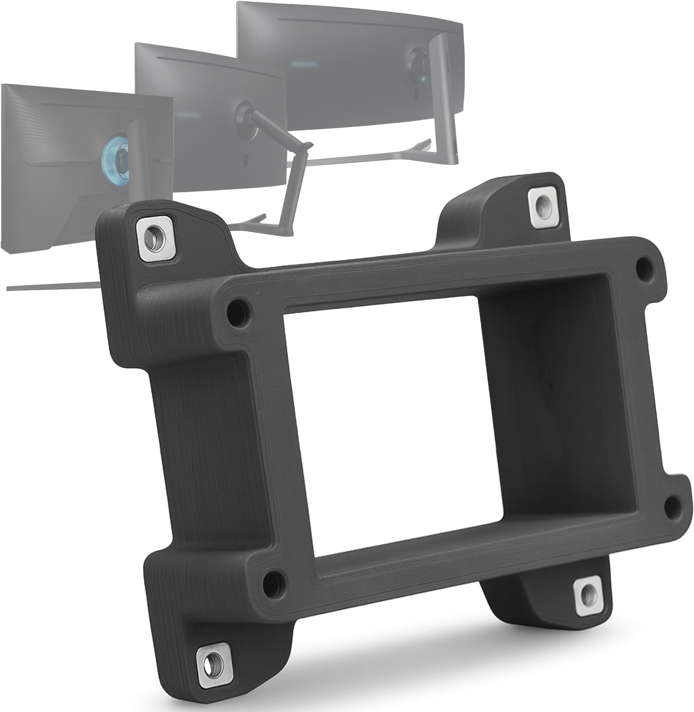 3IDEE VESA Adapter for Samsung Odyssey G7, G6, CRG9, CHG9, CHG90 & More - Samsung Monitor Stand - Precise, Stable and Secure Fit - VESA 75x75 Compatible