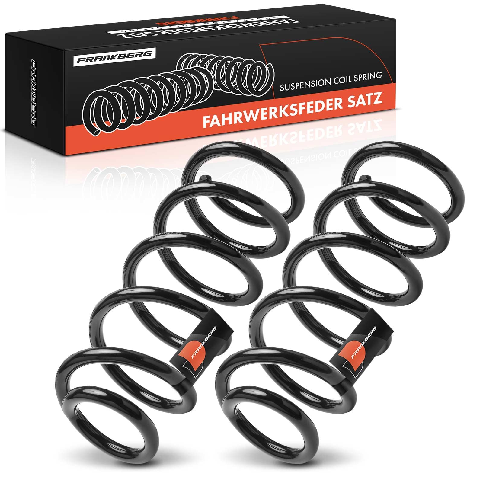 Frankberg 2x Molle di Abbassamento Asse Posteriore Compatibile con Min.i Countryman R60 C.o.o.p.e.r D C.o.o.p.e.r S C.o.o.p.e.r SD One D 2010-2016 Replace# 33539806822